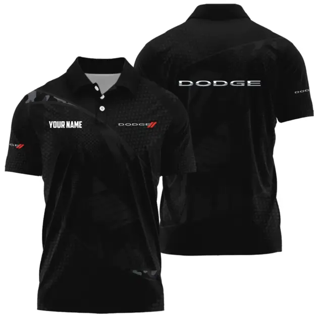 Dodge Exclusive Logo Performance Polo Shirt OUFAPLTS081912DDZ - Dodge Polo Shirt