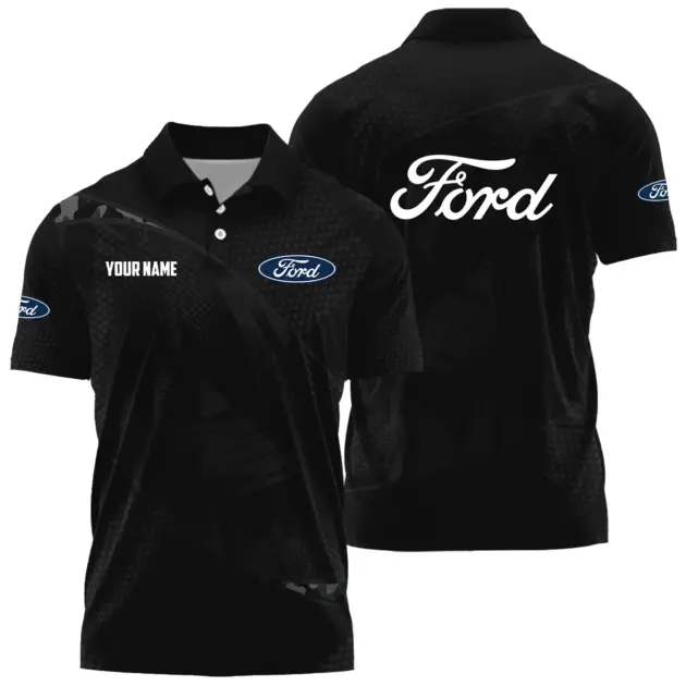 Ford Exclusive Logo Performance Polo Shirt OUFAPLTS081912F1Z - Ford Polo Shirt