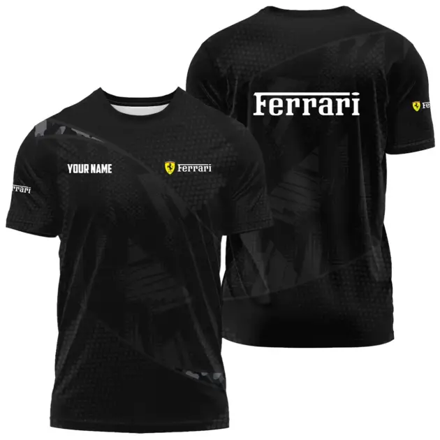 Ferrari Exclusive Logo Performance T-Shirt OUFAPLTS081912FIZ - Ferrari T-Shirt