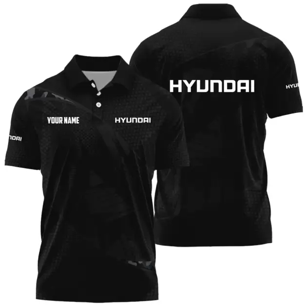 Hyundai Exclusive Logo Performance Polo Shirt OUFAPLTS081912HYZ - Hyundai Polo Shirt