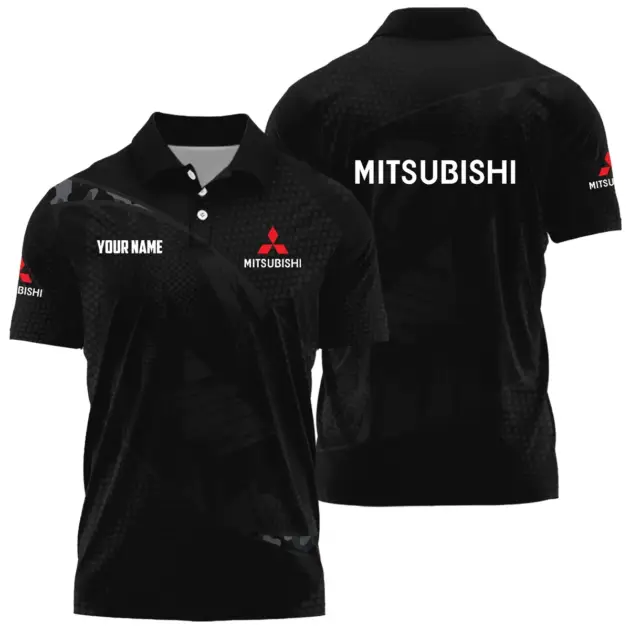 Mitsubishi Exclusive Logo Performance Polo Shirt OUFAPLTS081912MSBZ - Mitsubishi Polo Shirt