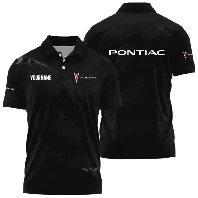 Pontiac Exclusive Logo Performance Polo Shirt OUFAPLTS081912PIZ - Pontiac Polo Shirt