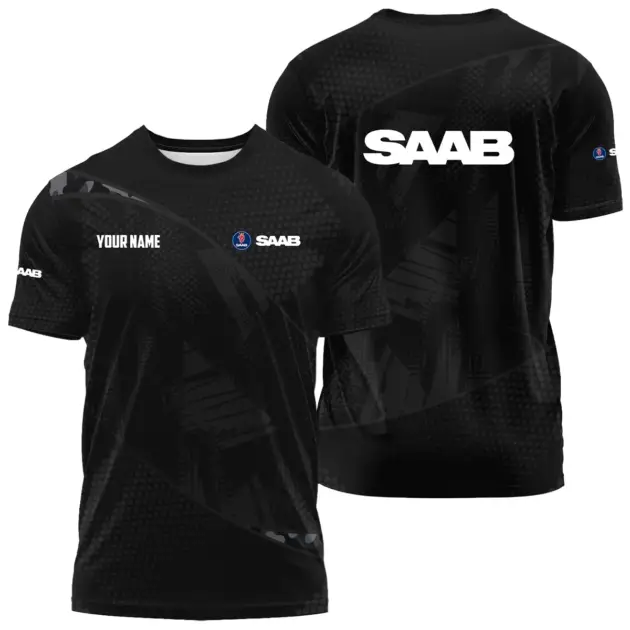 Saab Exclusive Logo Performance T-Shirt OUFAPLTS081912SBZ - Saab T-Shirt