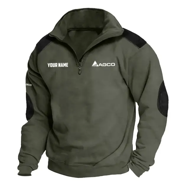 AGCO Corporation Exclusive Logo Performance Tactical Quarter-Zip Sweatshirt OUFASCSC0819ACZ - AGCO Corporation Sweatshirt