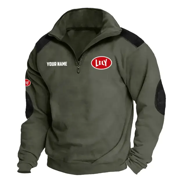 Lely Exclusive Logo Performance Tactical Quarter-Zip Sweatshirt OUFASCSC0819LLZ - Lely Sweatshirt