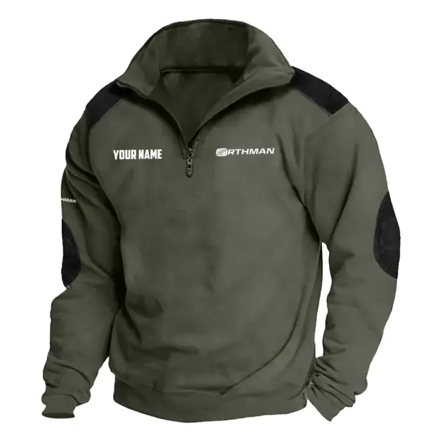 Orthman Exclusive Logo Performance Tactical Quarter-Zip Sweatshirt OUFASCSC0819OMZ - Orthman Sweatshirt