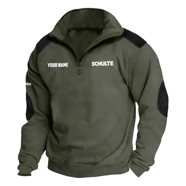 Schulte Industries Exclusive Logo Performance Tactical Quarter-Zip Sweatshirt OUFASCSC0819SIZ - Schulte Industries Sweatshirt