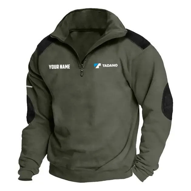 Tadano Exclusive Logo Performance Tactical Quarter-Zip Sweatshirt OUFASCSC0819TDZ - Tadano Sweatshirt