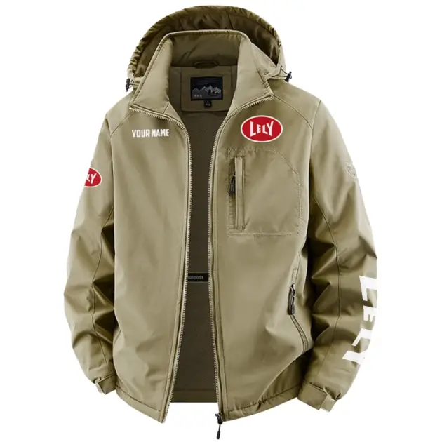 Lely Exclusive Logo Performance Fleece Windbreaker Jacket Detachable Hood OUFAV2020819LLZ - Lely Jacket