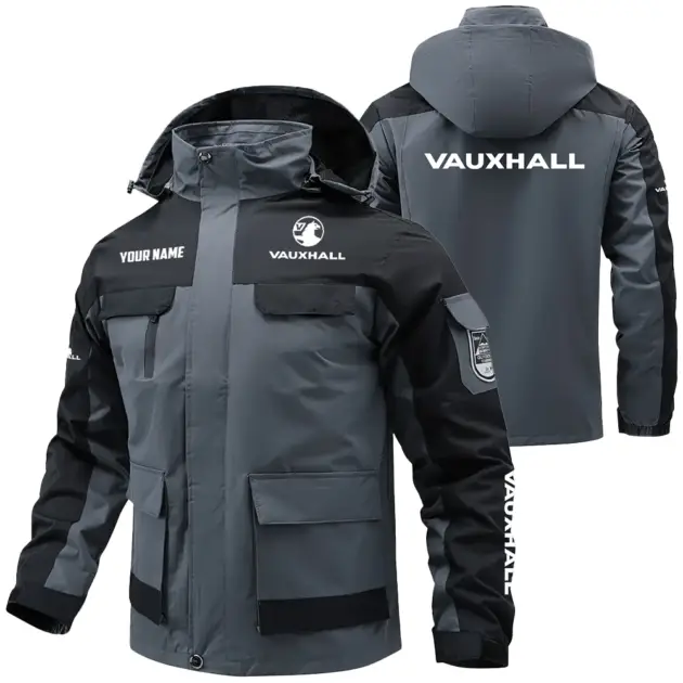 Vauxhall Exclusive Logo Performance Water Resistant Outdoor Jacket Detachable Hood OUFAV203A0819VXZ - Vauxhall Jacket