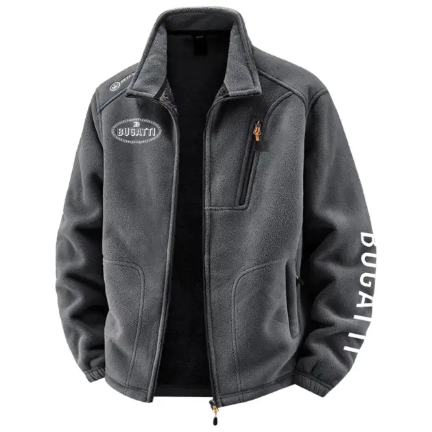 Bugatti Exclusive Logo Performance Plush Fleece JacketOUFAV2090819BGZ - Bugatti Jacket
