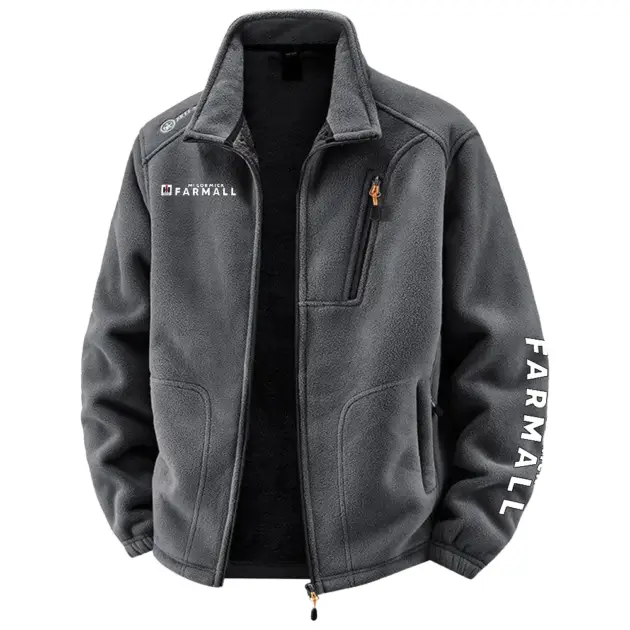 Farmall Exclusive Logo Performance Plush Fleece Jacket OUFAV2090819FRZ - Farmall Jacket