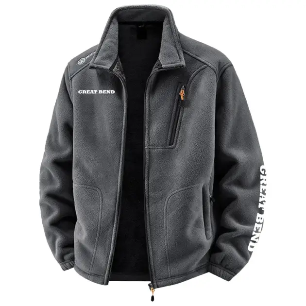 Great Bend Exclusive Logo Performance Plush Fleece Jacket OUFAV2090819GBZ - Great Bend Jacket