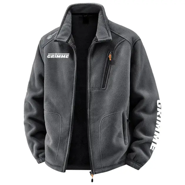 Grimme Exclusive Logo Performance Plush Fleece Jacket OUFAV2090819GMZ - Grimme Jacket