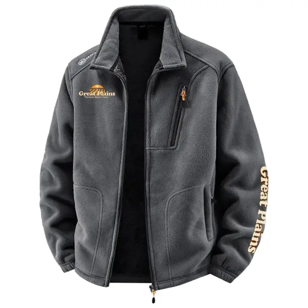 Great Plains Exclusive Logo Performance Plush Fleece Jacket OUFAV2090819GPZ - Great Plains Jacket