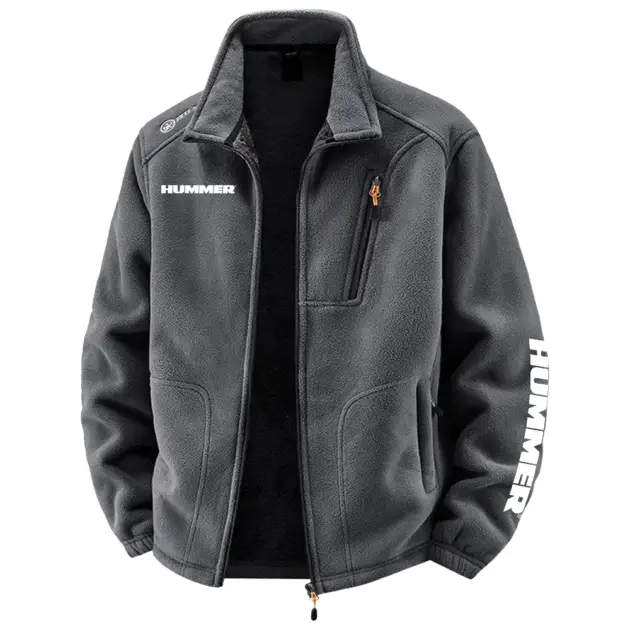 Hummer Exclusive Logo Performance Plush Fleece JacketOUFAV2090819HUZ - Hummer Jacket