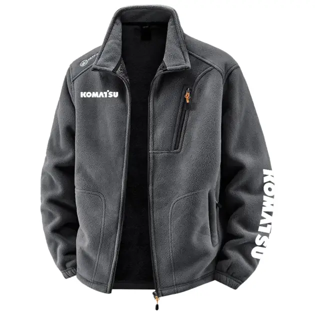 Komatsu Exclusive Logo Performance Plush Fleece Jacket OUFAV2090819KSZ - Komatsu Jacket