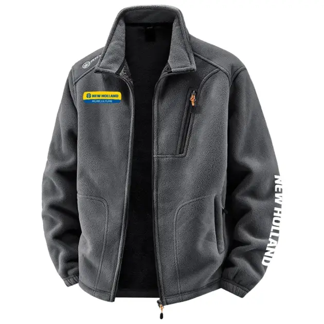 New Holland Exclusive Logo Performance Plush Fleece Jacket OUFAV2090819NHZ - New Holland Jacket