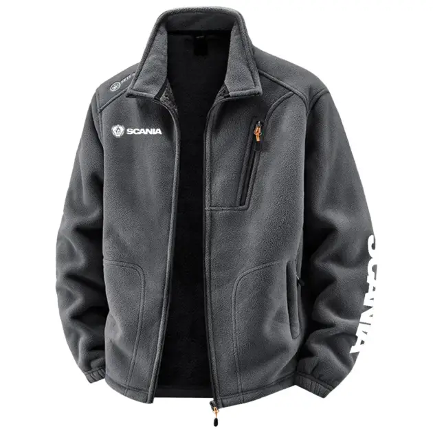 Scania Exclusive Logo Performance Plush Fleece JacketOUFAV2090819SCZ - Scania Jacket