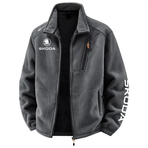 Skoda Exclusive Logo Performance Plush Fleece JacketOUFAV2090819SKOZ - Skoda Jacket