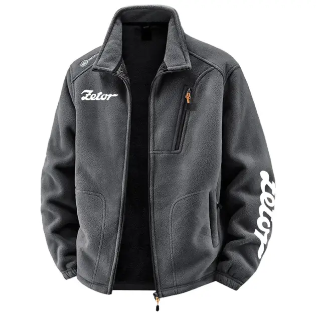 Zetor Exclusive Logo Performance Plush Fleece Jacket OUFAV2090819ZTZ - Zetor Jacket