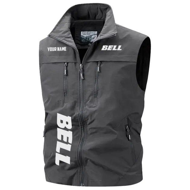 Bell Equipment Exclusive Logo Performance Multi-Pocket Sleeveless Vest OUFAV2100819BQZ - Bell Equipment Vest