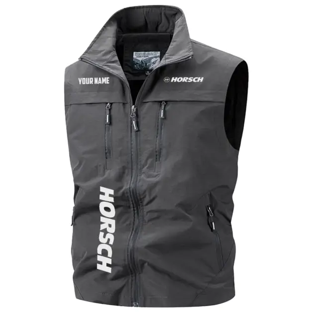 Horsch Exclusive Logo Performance Multi-Pocket Sleeveless Vest OUFAV2100819HOZ - Horsch Vest