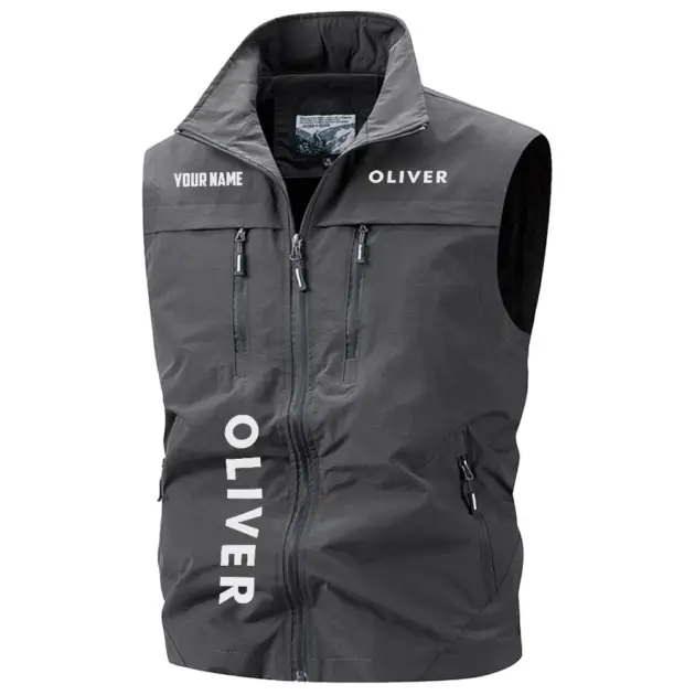 Oliver Exclusive Logo Performance Multi-Pocket Sleeveless Vest OUFAV2100819OTZ - Oliver Vest