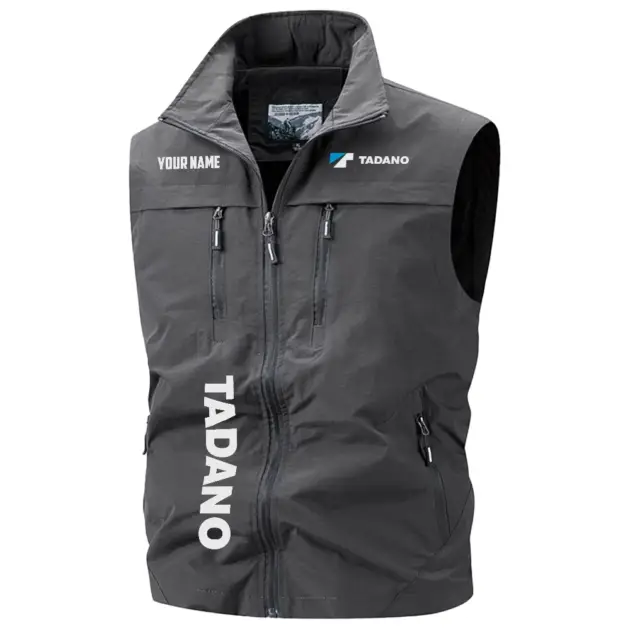 Tadano Exclusive Logo Performance Multi-Pocket Sleeveless Vest OUFAV2100819TDZ - Tadano Vest