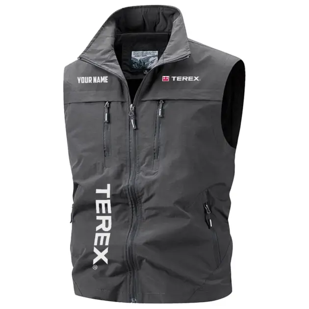 Terex Exclusive Logo Performance Multi-Pocket Sleeveless Vest OUFAV2100819TXZ - Terex Vest