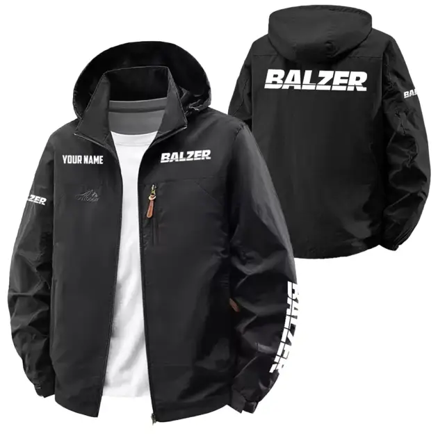 Balzer Exclusive Logo Performance Softshell Waterproof Outdoor Jacket Detachable Hood OUFAWOJA0819BLZ - Balzer Jacket