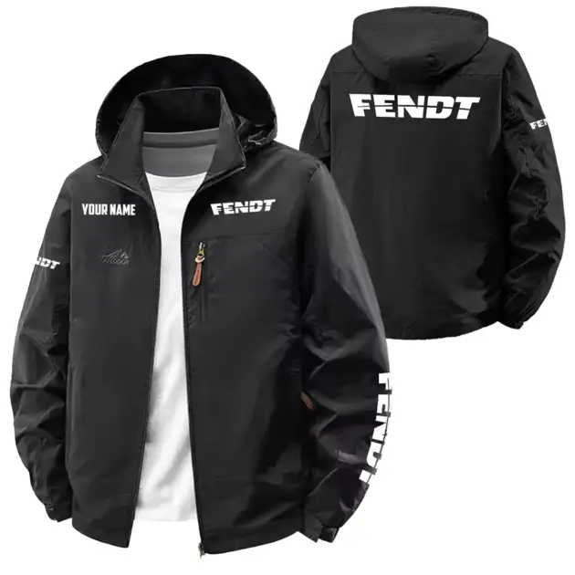 Fendt Exclusive Logo Performance Softshell Waterproof Outdoor Jacket Detachable Hood OUFAWOJA0819FEZ - Fendt Jacket