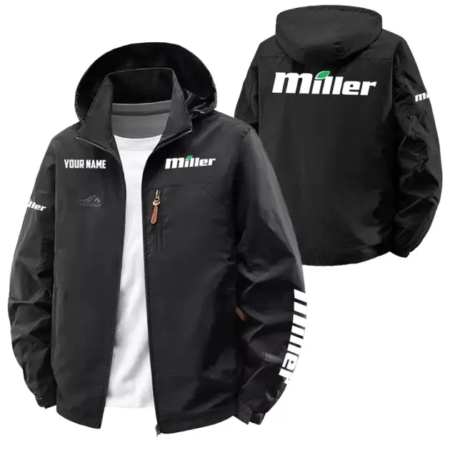 Miller Exclusive Logo Performance Softshell Waterproof Outdoor Jacket Detachable Hood OUFAWOJA0819MLZ - Miller Jacket