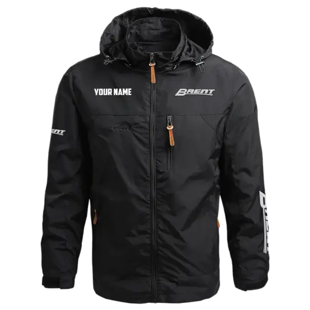 Brent Exclusive Logo Performance Waterproof Outdoor Jacket Detachable Hood OUFAWOJC0819BRZ - Brent Jacket