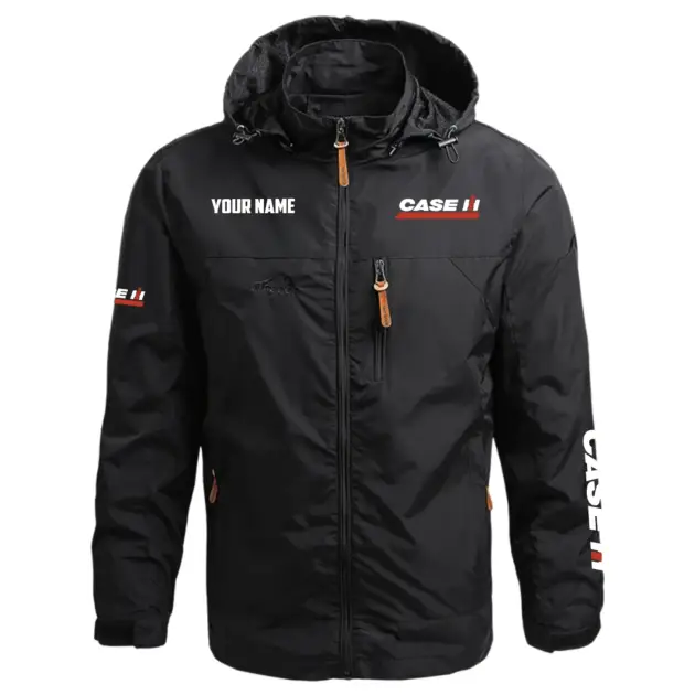 Case IH Exclusive Logo Performance Waterproof Outdoor Jacket Detachable Hood OUFAWOJC0819CIZ - Case IH Jacket