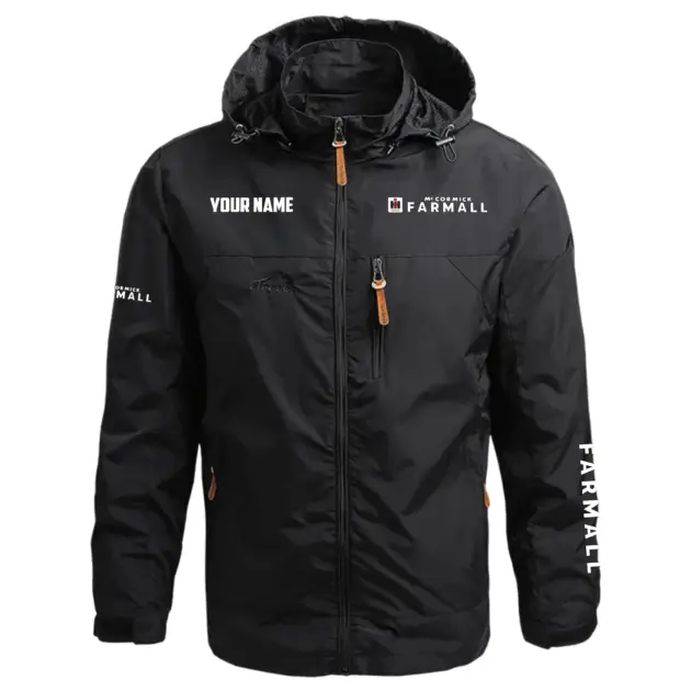 Farmall Exclusive Logo Performance Waterproof Outdoor Jacket Detachable Hood OUFAWOJC0819FRZ - Farmall Jacket