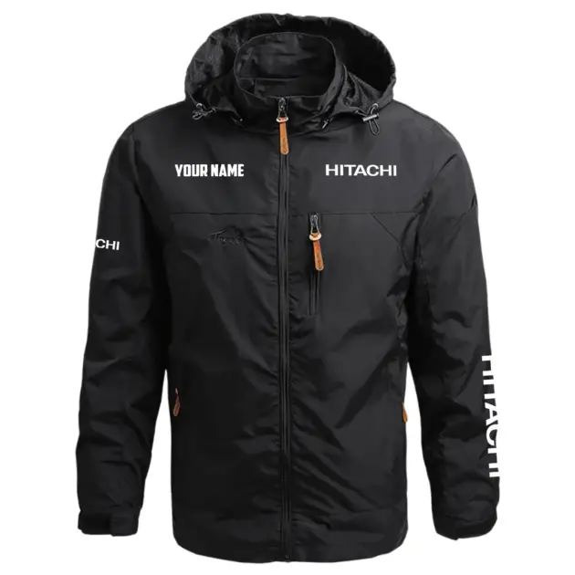Hitachi Exclusive Logo Performance Waterproof Outdoor Jacket Detachable Hood OUFAWOJC0819HIZ - Hitachi Jacket