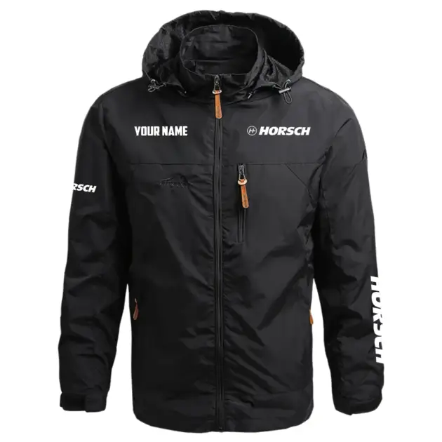 Horsch Exclusive Logo Performance Waterproof Outdoor Jacket Detachable Hood OUFAWOJC0819HOZ - Horsch Jacket