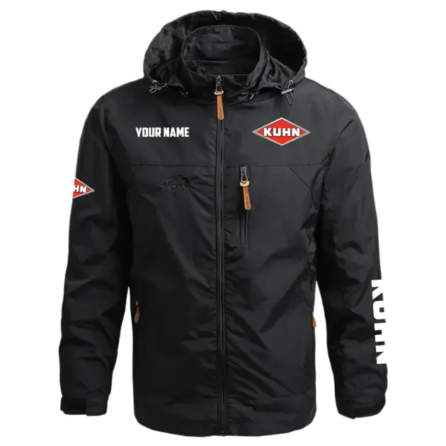 Kuhn Exclusive Logo Performance Waterproof Outdoor Jacket Detachable Hood OUFAWOJC0819KNZ - Kuhn Jacket