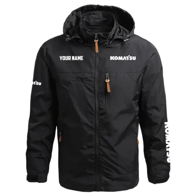 Komatsu Exclusive Logo Performance Waterproof Outdoor Jacket Detachable Hood OUFAWOJC0819KSZ - Komatsu Jacket