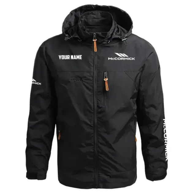 McCormick Exclusive Logo Performance Waterproof Outdoor Jacket Detachable Hood OUFAWOJC0819MCZ - McCormick Jacket