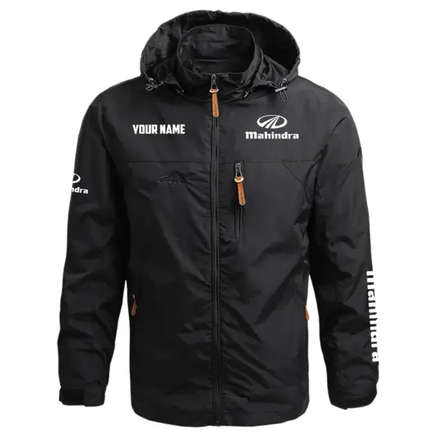 Mahindra Exclusive Logo Performance Waterproof Outdoor Jacket Detachable Hood OUFAWOJC0819MDZ - Mahindra Jacket