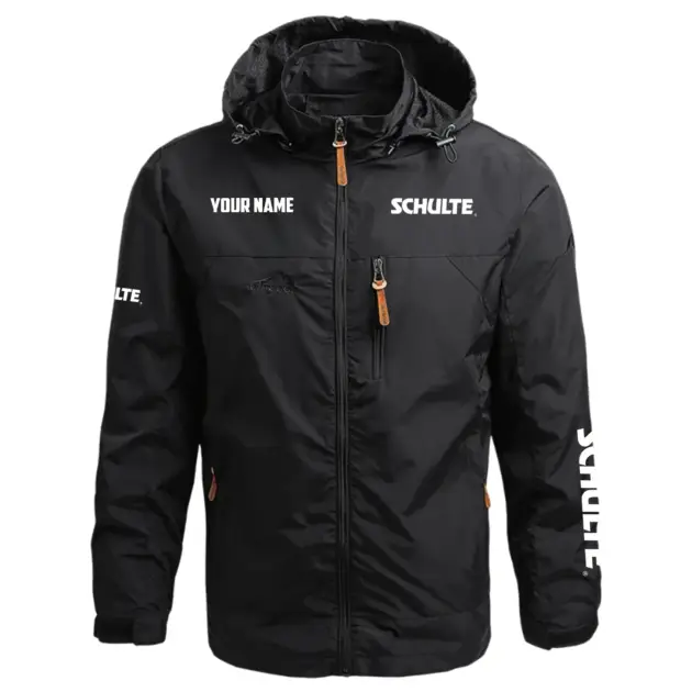Schulte Industries Exclusive Logo Performance Waterproof Outdoor Jacket Detachable Hood OUFAWOJC0819SIZ - Schulte Industries Jacket