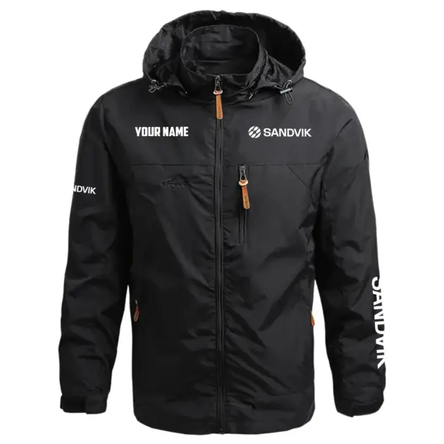 Sandvik Exclusive Logo Performance Waterproof Outdoor Jacket Detachable Hood OUFAWOJC0819SVZ - Sandvik Jacket