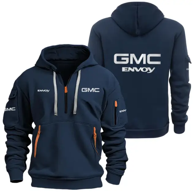 GMC Envoy Half Zipper Hoodie SNOVHHZ25GMCENV - GMC Envoy Hoodie