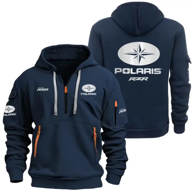 Polaris Exclusive Logo Performance Half Zipper Hoodie SNOVHHZ25PLRZR - Polaris Hoodie