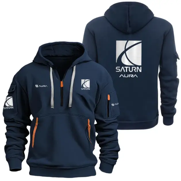 Saturn Aura Half Zipper Hoodie SNOVHHZ25SRAURA - Saturn Aura Hoodie