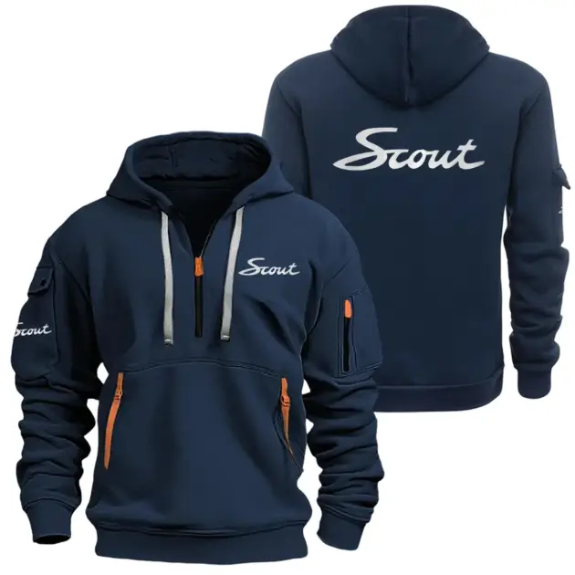 Scout Exclusive Logo Performance Half Zipper Hoodie SNOVHHZ25STZZ - Scout Hoodie
