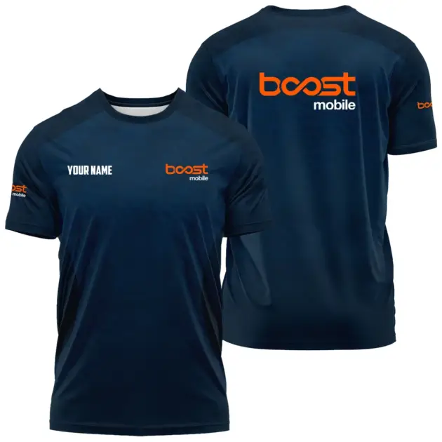 Boost Mobile Exclusive Logo Performance T-Shirt TOTTPLTS101201BMZ - Boost Mobile T-Shirt