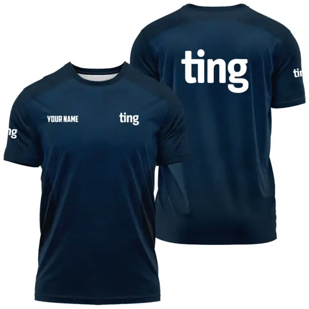 Ting Internet Exclusive Logo Performance T-Shirt TOTTPLTS101201TIZ - Ting Internet T-Shirt